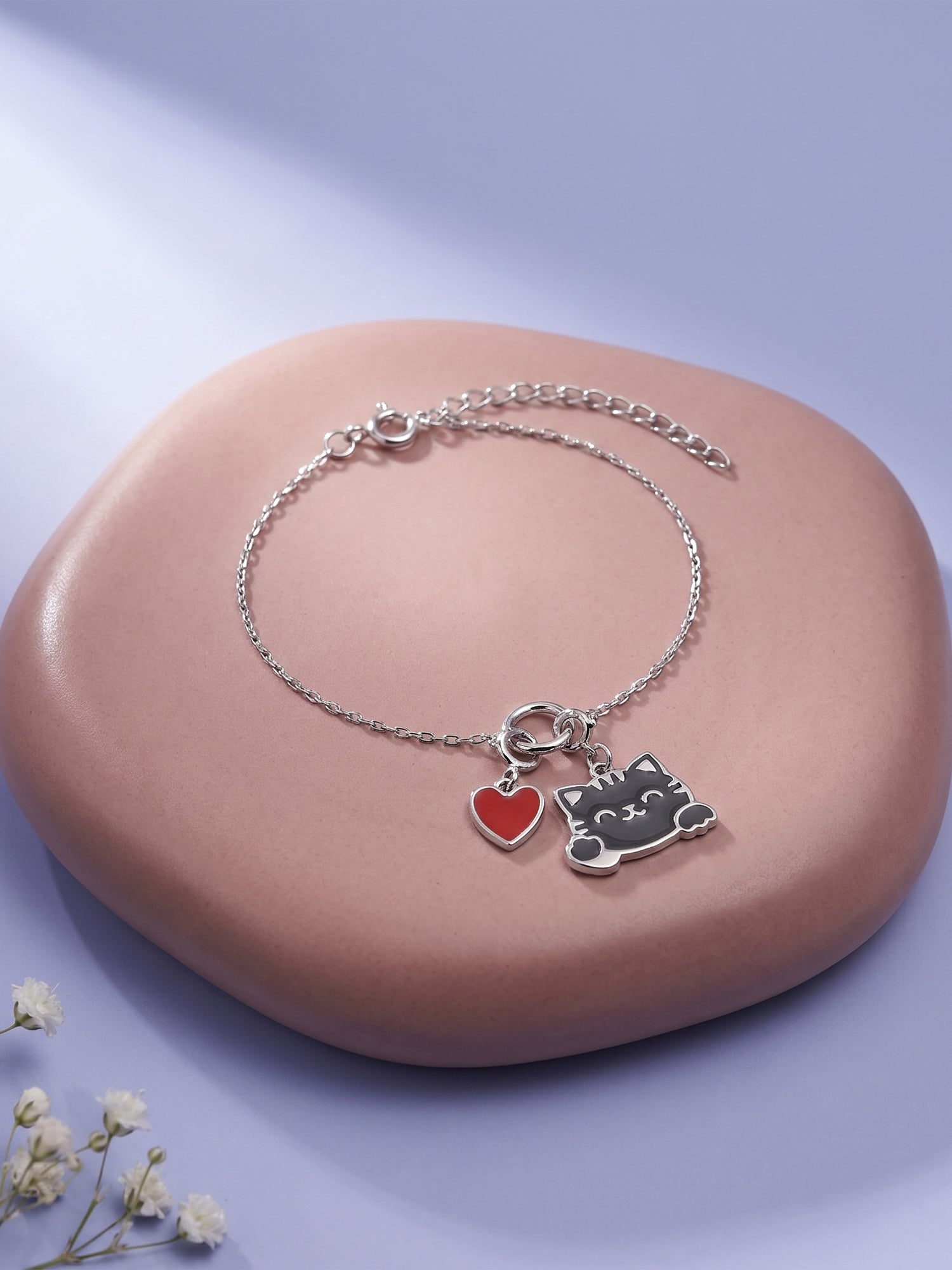 Silver Furever Loved Bracelet