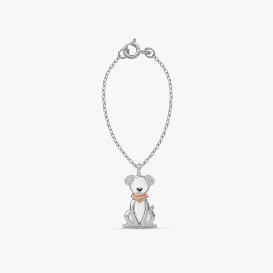 Silver Happy Tails Pet Convertible Charm