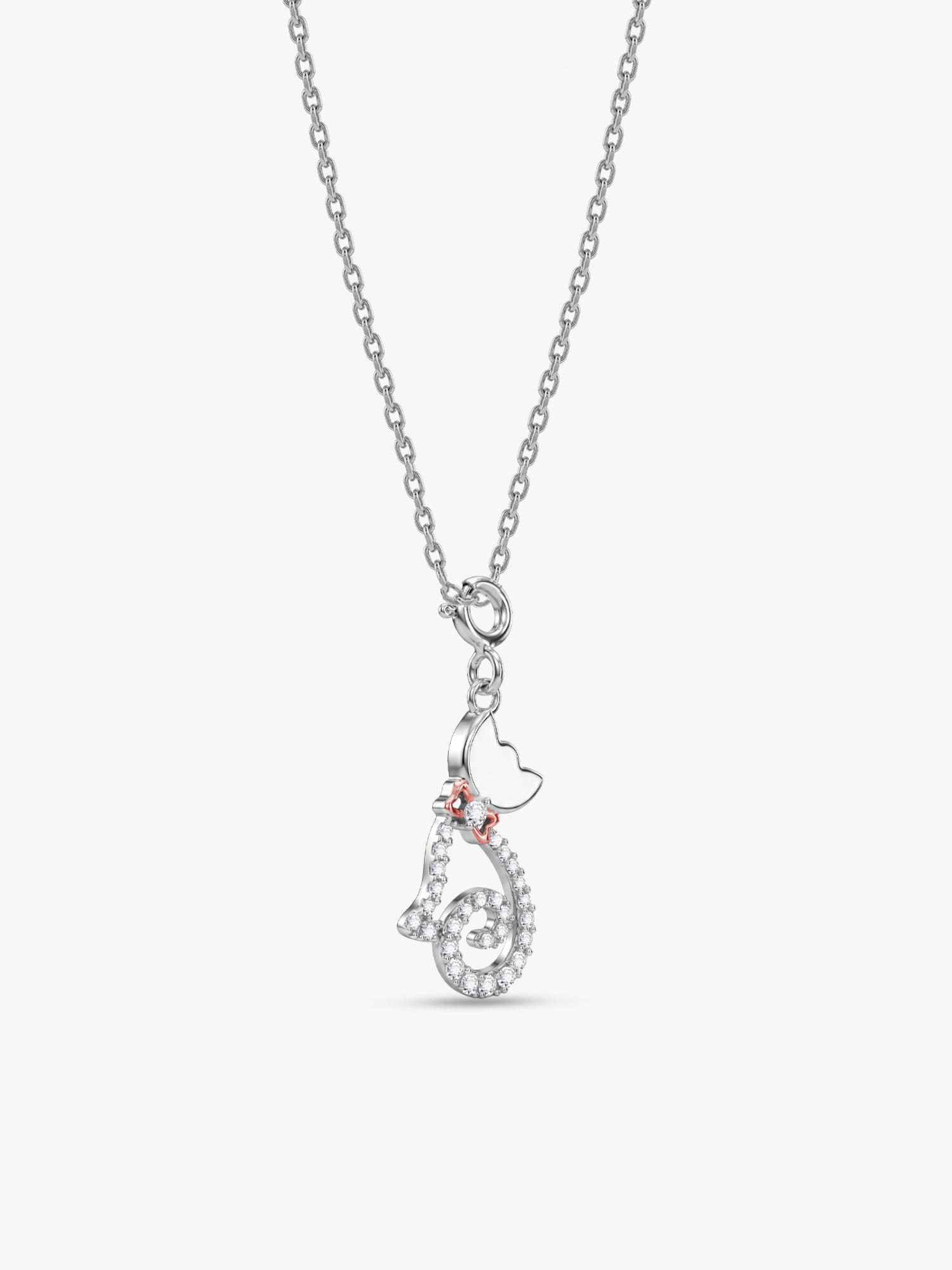 Silver Starlit Paws Charm & Pendant Set