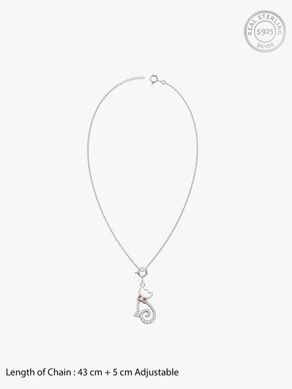 Silver Starlit Paws Charm & Pendant Set