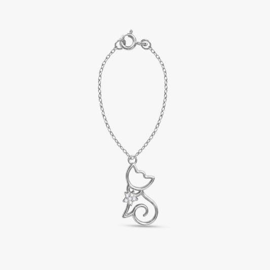 Silver Petals & Purrs Pet Convertible Charm