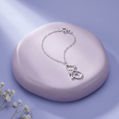 Silver Petals & Purrs Pet Convertible Charm