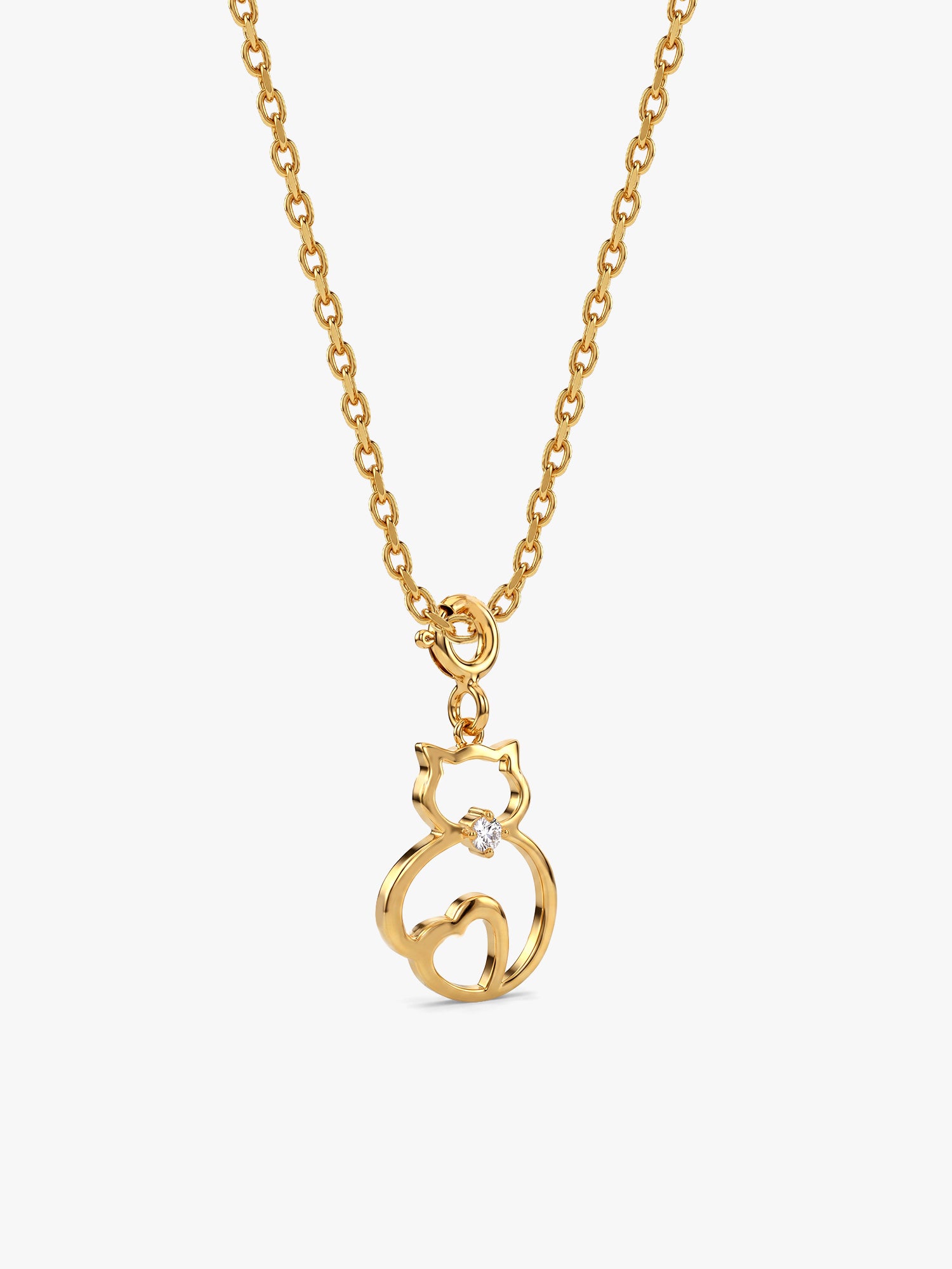 Golden Heartwhisk Charm & Pendant Set