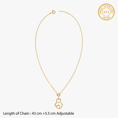 Golden Heartwhisk Charm & Pendant Set
