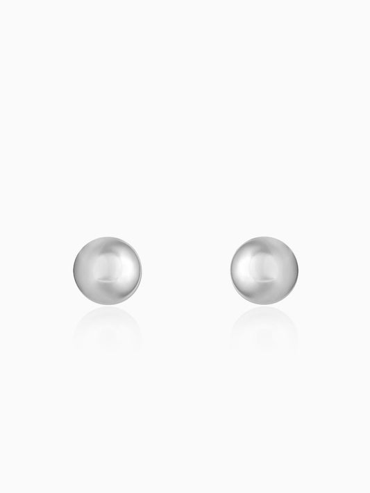 Silver Grey Pearl Earrings