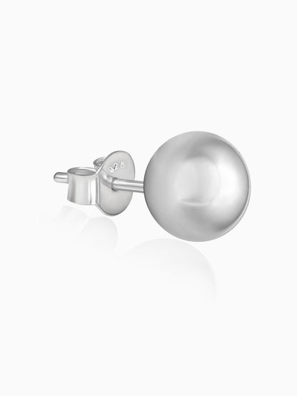 Silver Grey Pearl Earrings