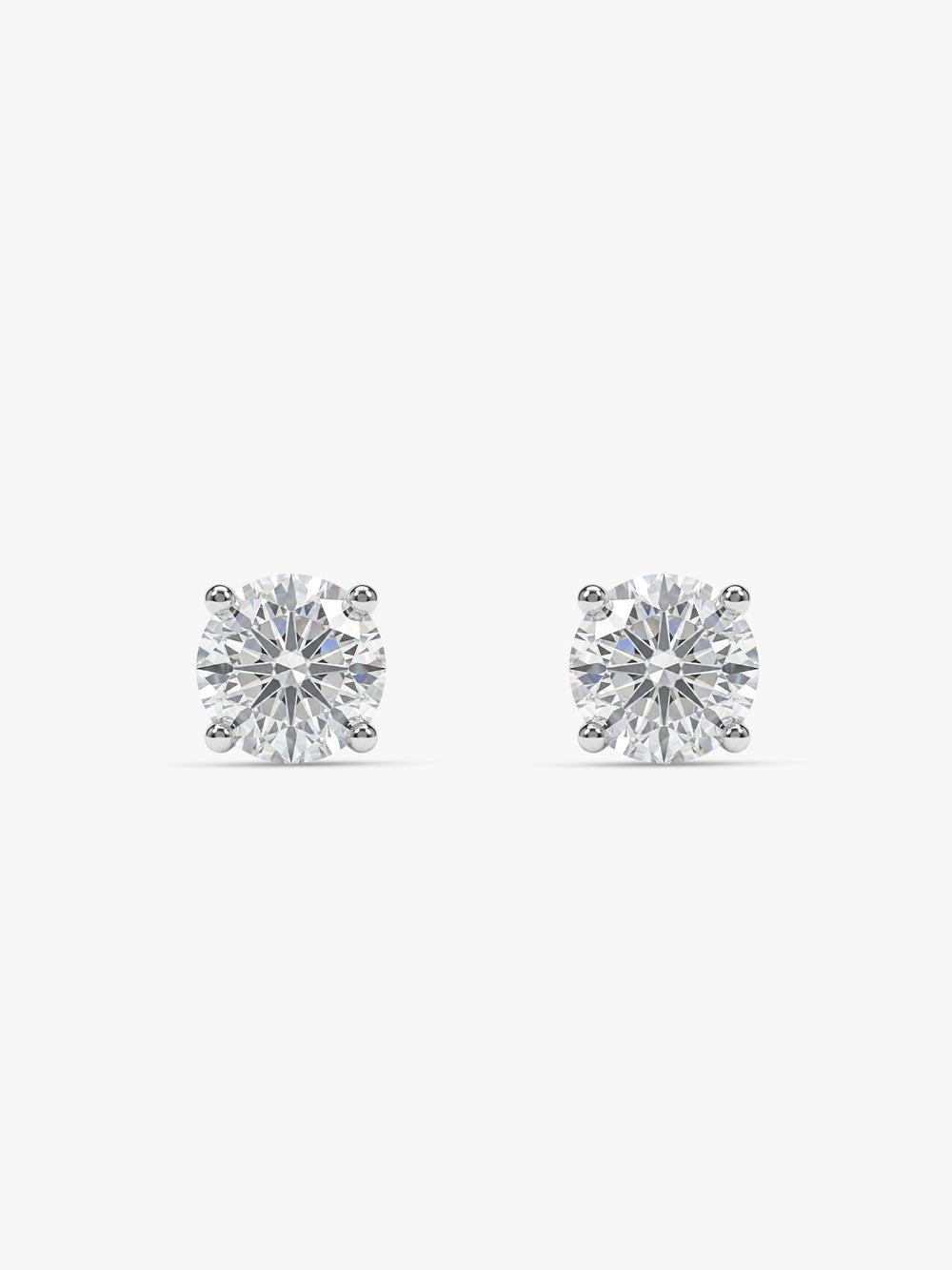 Silver Zircon Earrings