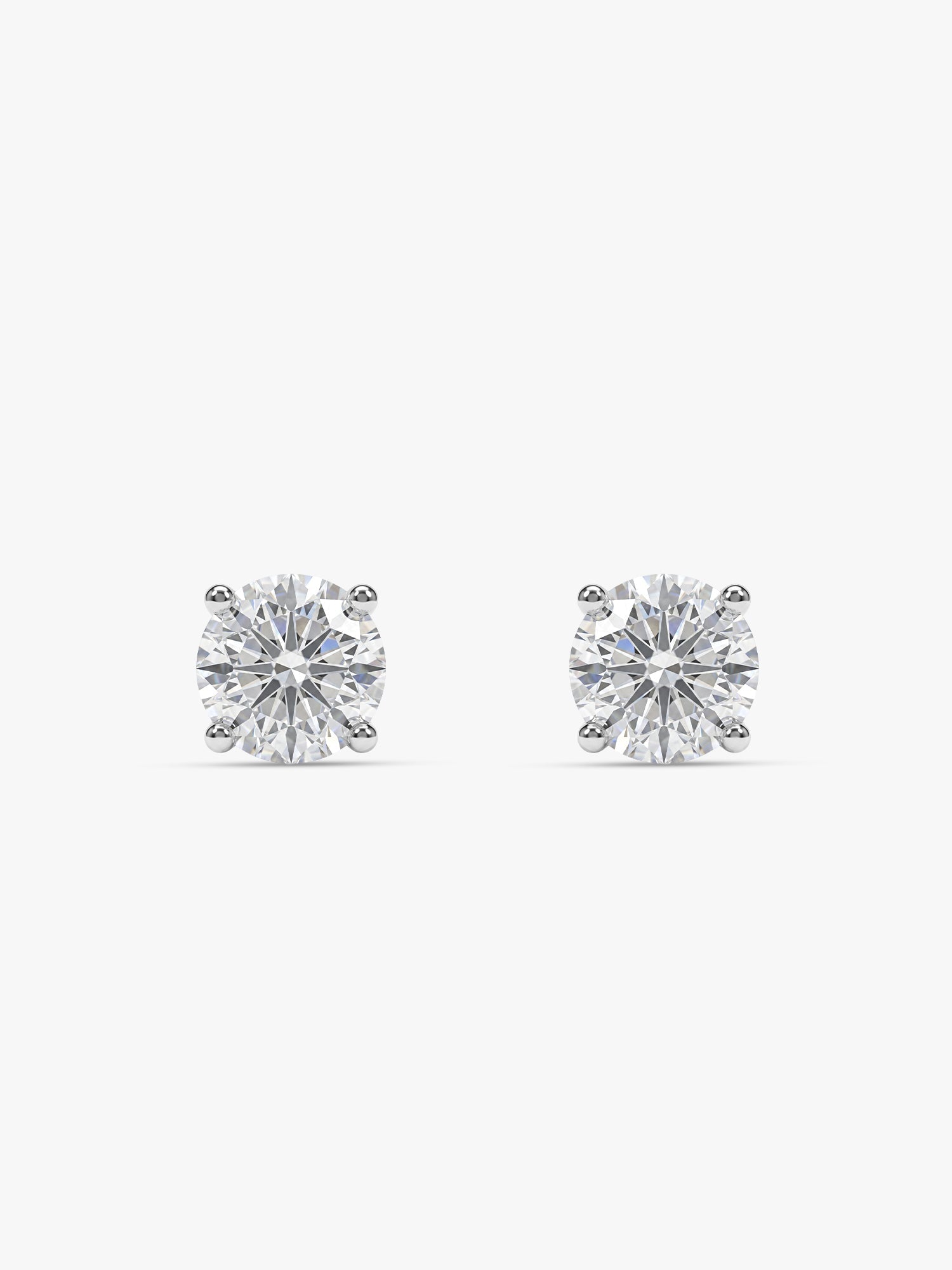 Silver Zircon Earrings