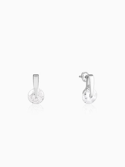 Zircon Twirl Earring