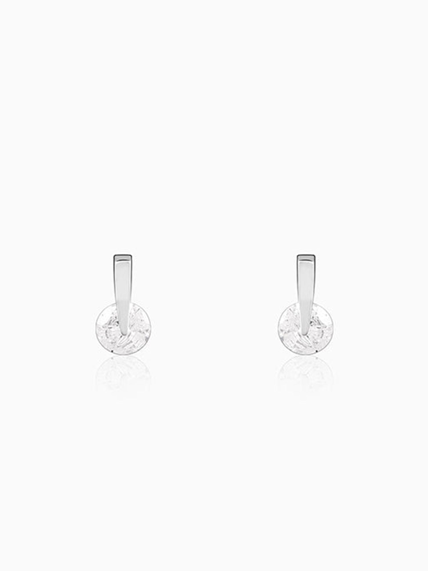 Zircon Twirl Earring