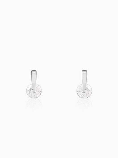 Zircon Twirl Earring