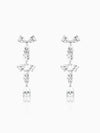 Silver Sparkling Beauty Earrings