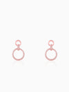 Rose Gold Shiny Drop Earrings
