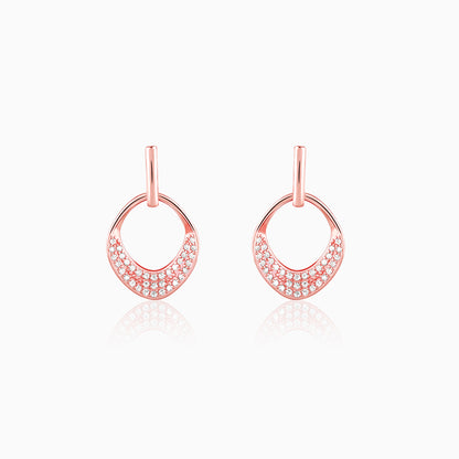 Rose Gold Nova Earrings