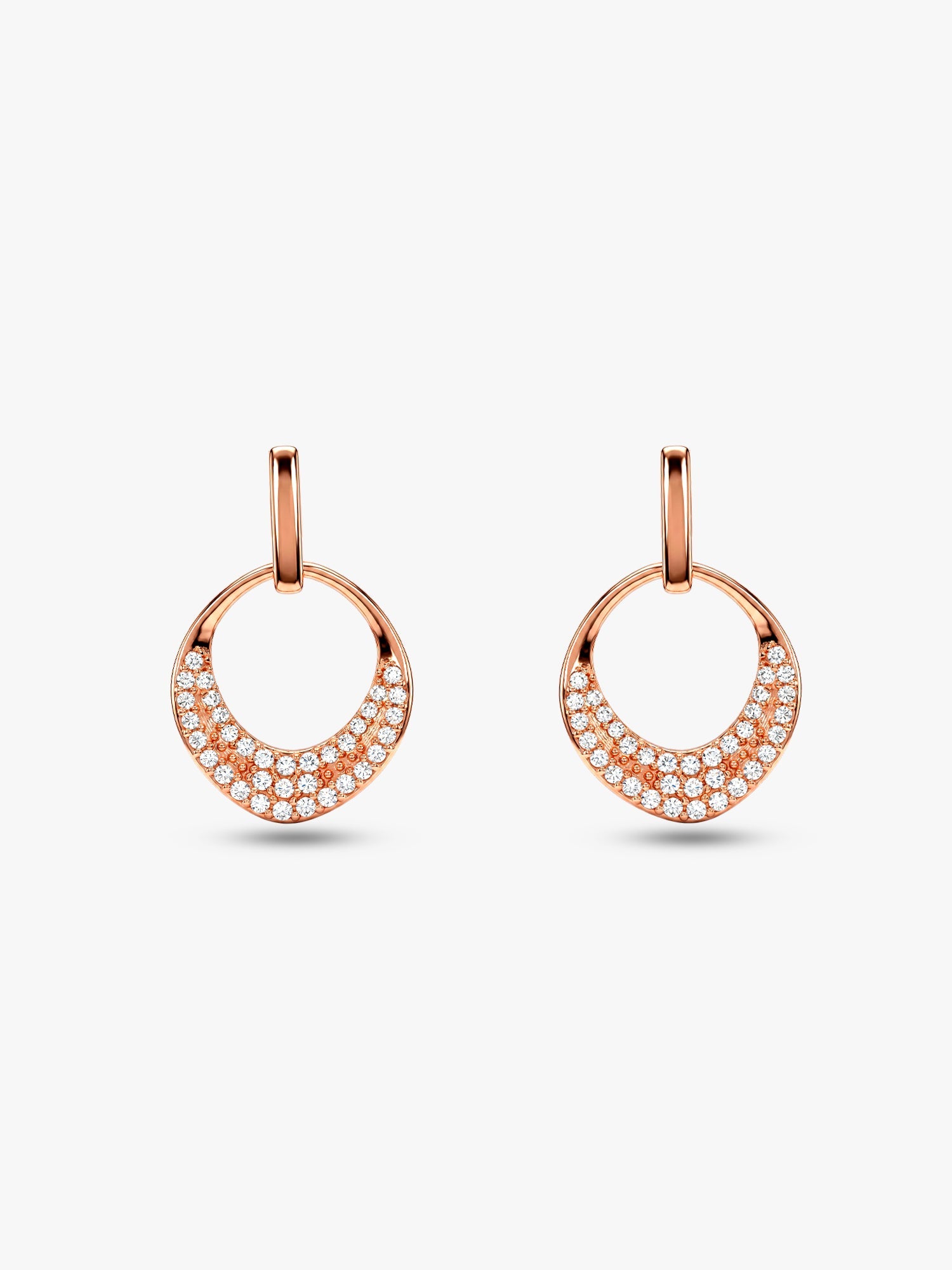 Rose Gold Nova Earrings