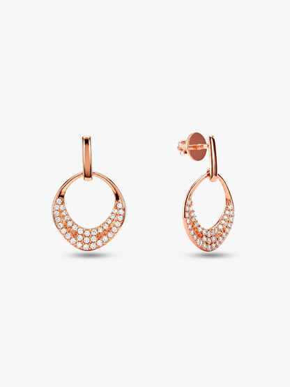 Rose Gold Nova Earrings