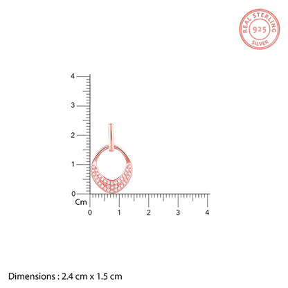 Rose Gold Nova Earrings