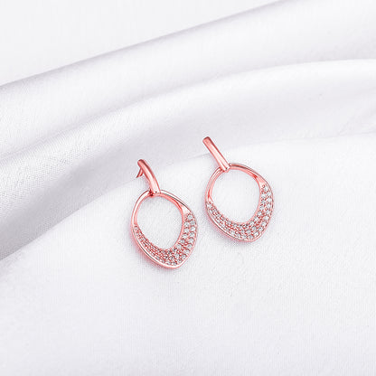 Rose Gold Nova Earrings