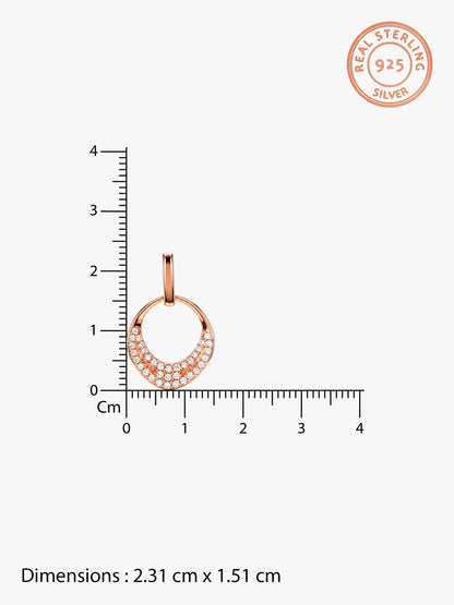 Rose Gold Nova Earrings