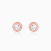 Rose Gold Charming Studs