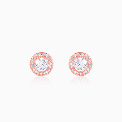 Rose Gold Charming Studs