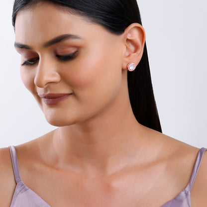 Rose Gold Charming Studs