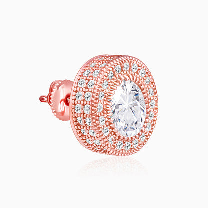 Rose Gold Charming Studs