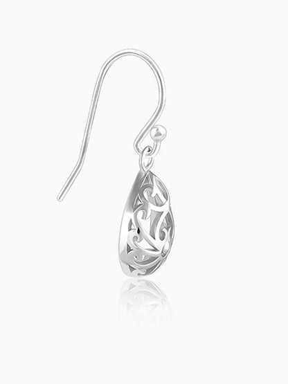 Silver Filigree Earrings