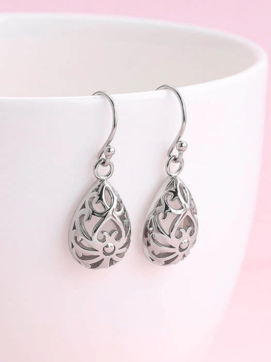 Silver Filigree Earrings