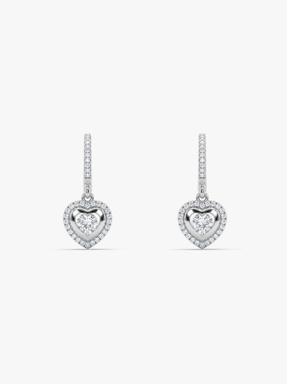 Silver Love Of My Life Earrings