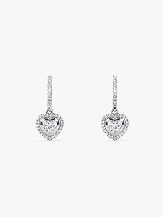 Silver Love Of My Life Earrings