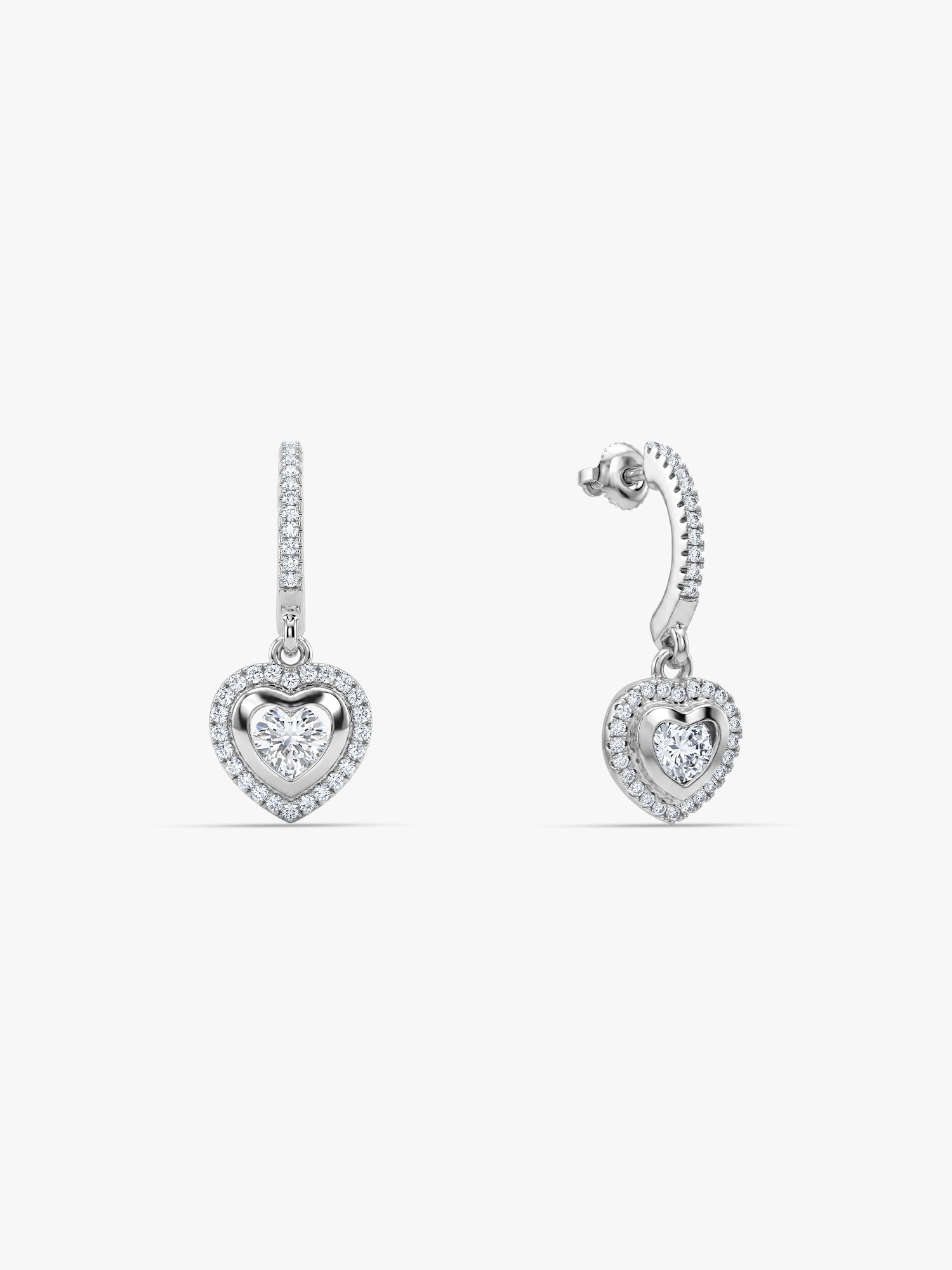 Silver Love Of My Life Earrings