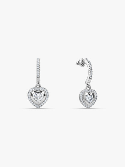 Silver Love Of My Life Earrings