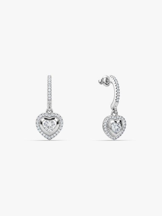 Silver Love Of My Life Earrings