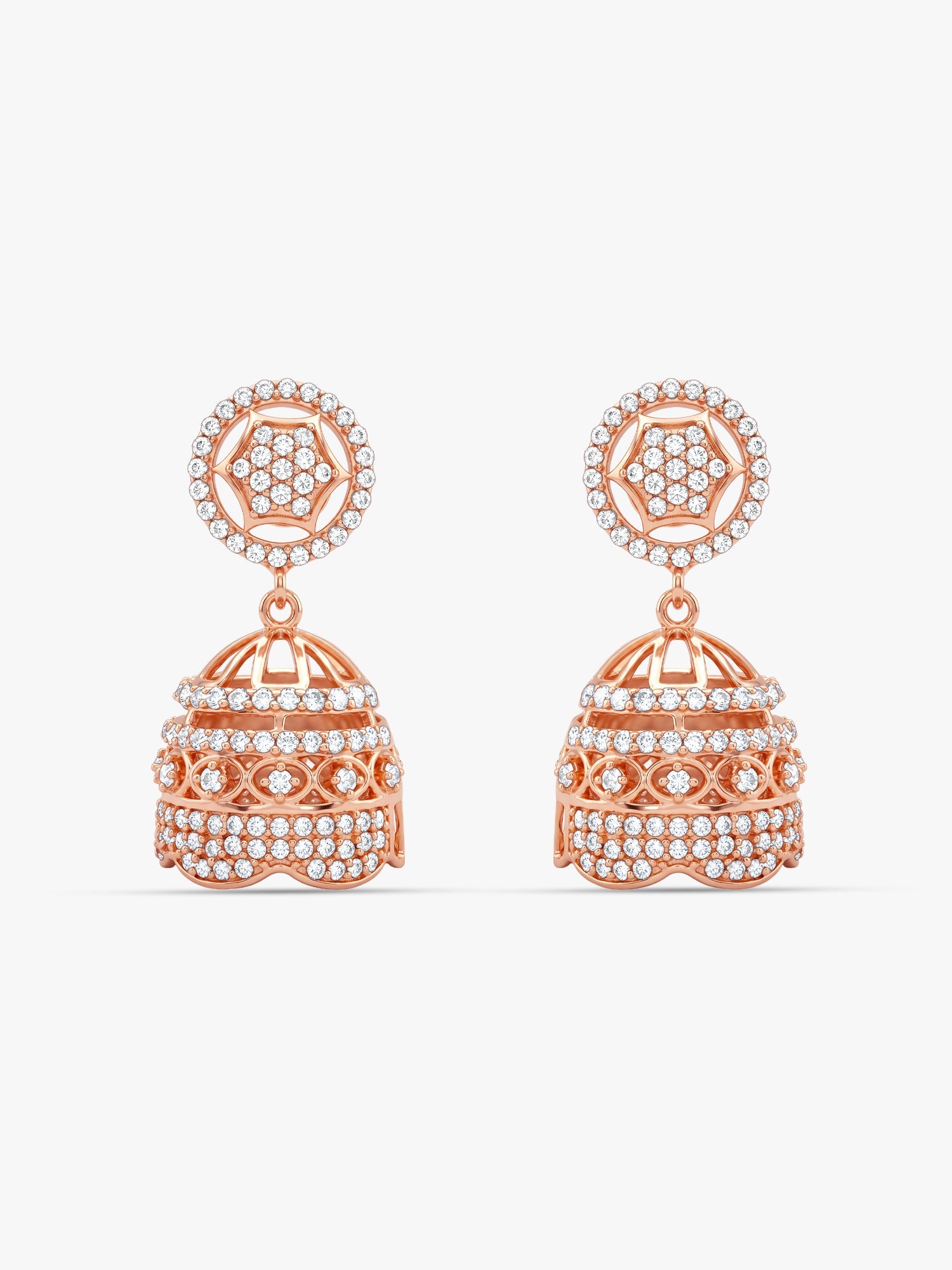 Rose Gold Gorgeous Jhumki