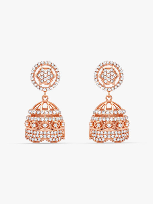 Rose Gold Gorgeous Jhumki