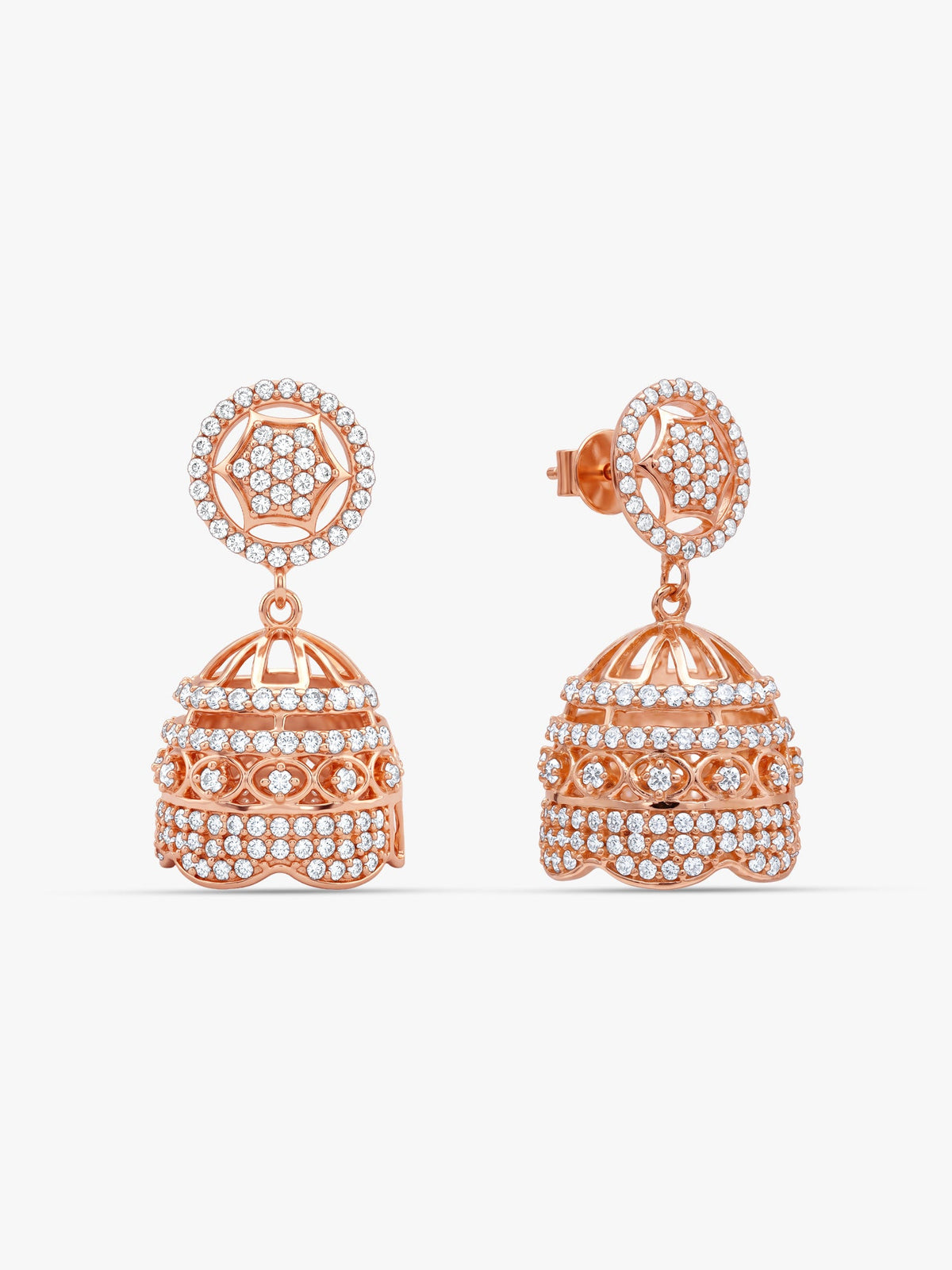 Rose Gold Gorgeous Jhumki
