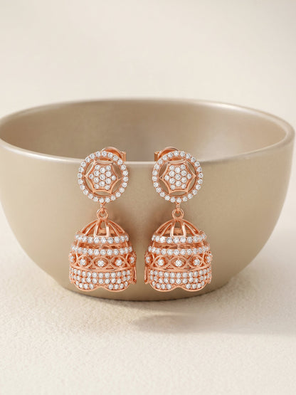 Rose Gold Gorgeous Jhumki