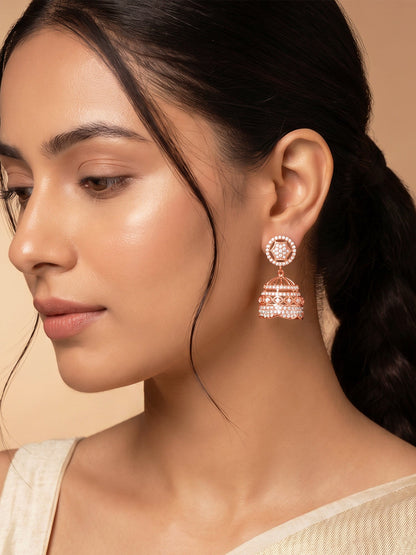 Rose Gold Gorgeous Jhumki