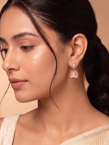 Rose Gold Gorgeous Jhumki