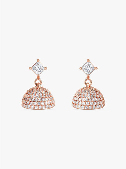 Rose Gold Forever Elegant Jhumki