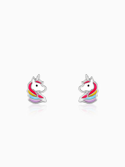 Silver Honey Blossom Kids Earrings (4-12 yrs)