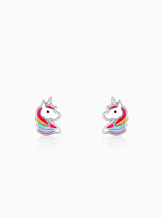 Silver Honey Blossom Kids Earrings (4-12 yrs)