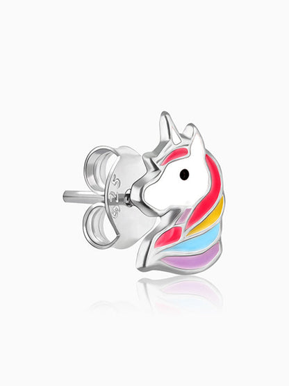 Silver Honey Blossom Kids Earrings (4-12 yrs)