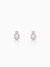 Rose Gold Elegant Pear Drop Earrings