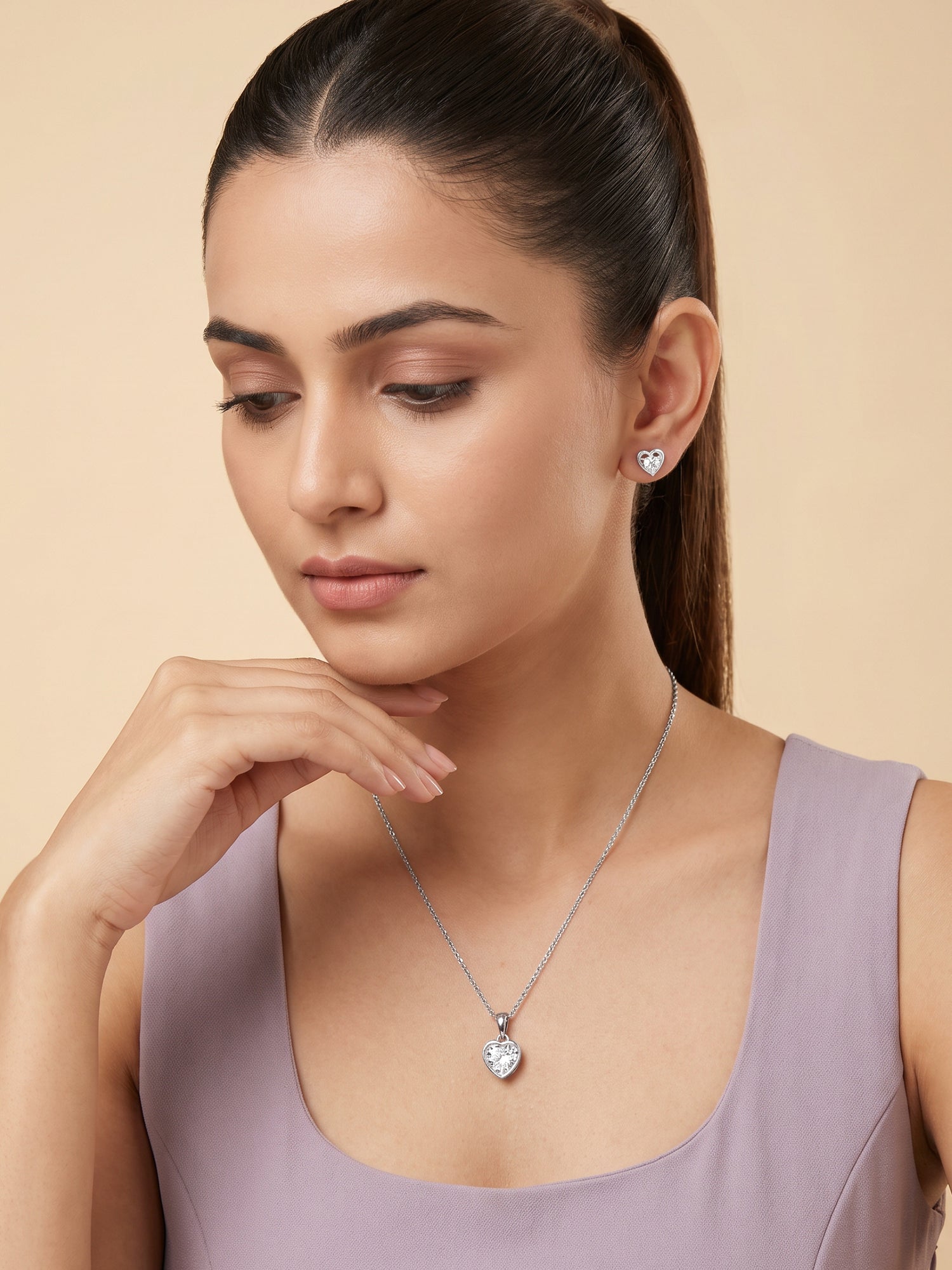 Silver Dagnylia Set