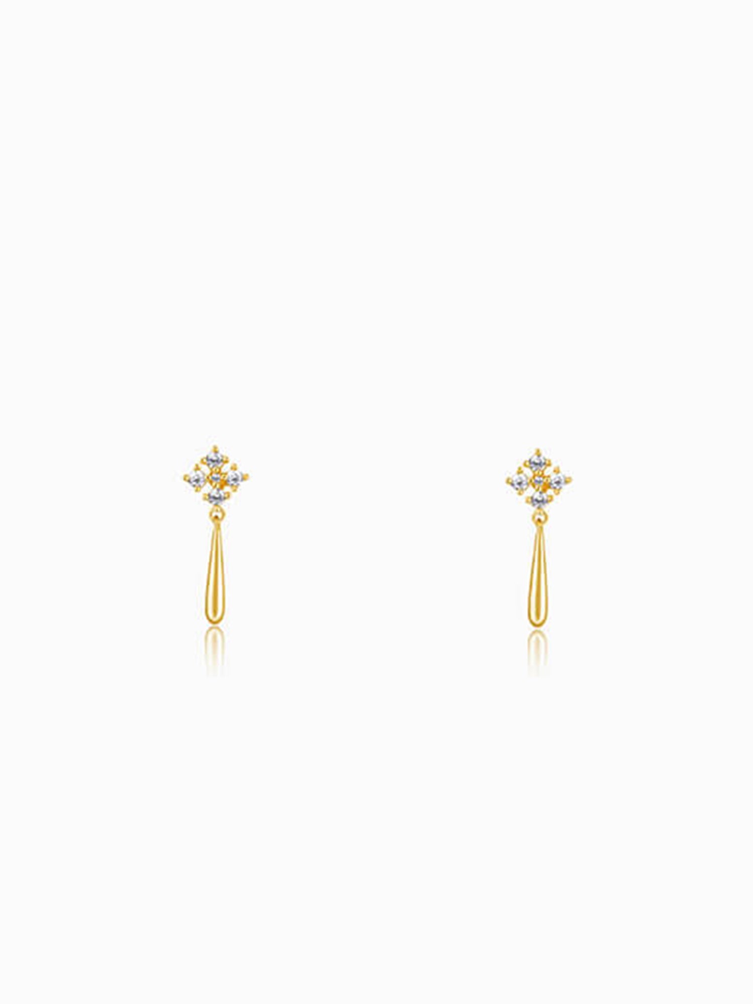 Golden Classy Drop Earrings