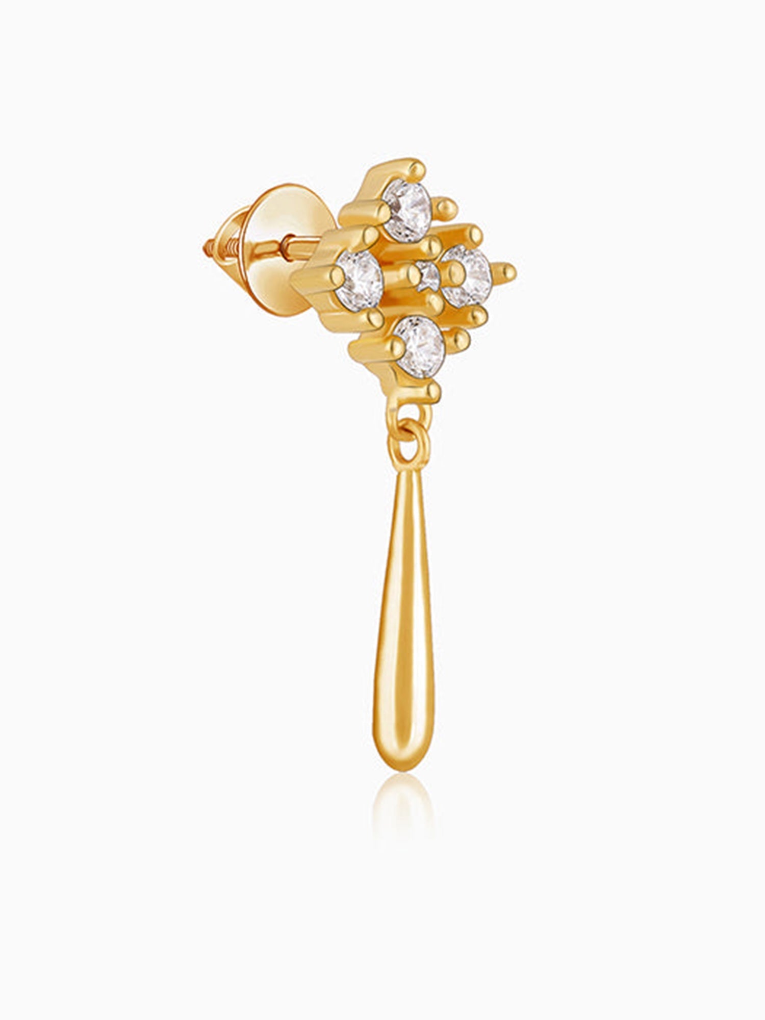 Golden Classy Drop Earrings