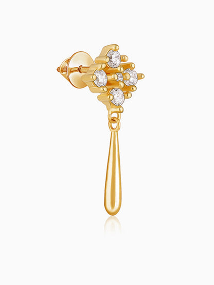 Golden Classy Drop Earrings