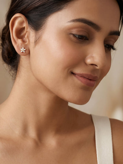 Golden Lily Earrings
